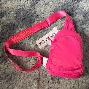 Wildfox Fuchsia Shoulder Bag